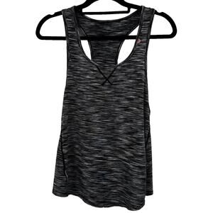 Athleta Workout Tank Top Women's Small Racerback Athletic Gray Sporty 90s Y2K